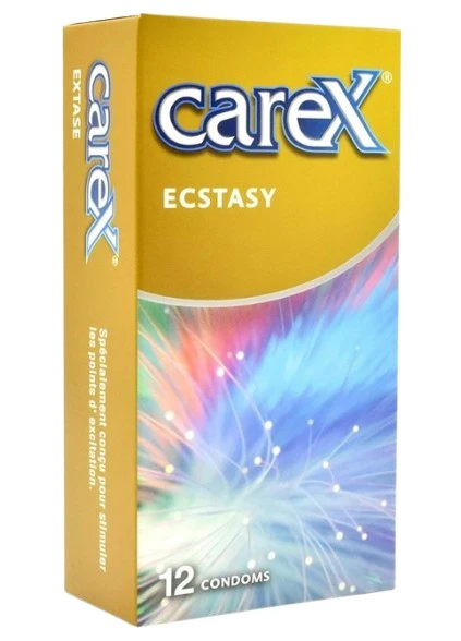 Carex Condoms Ecstasy 12 Pieces