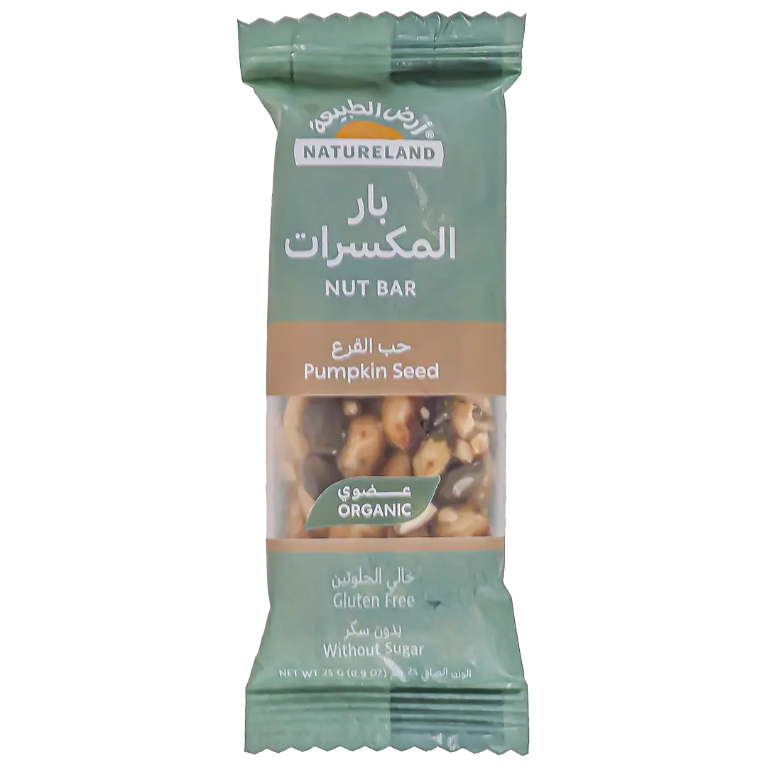 Natureland Nut Bar Pumpkin Seed 25 gm - view 1