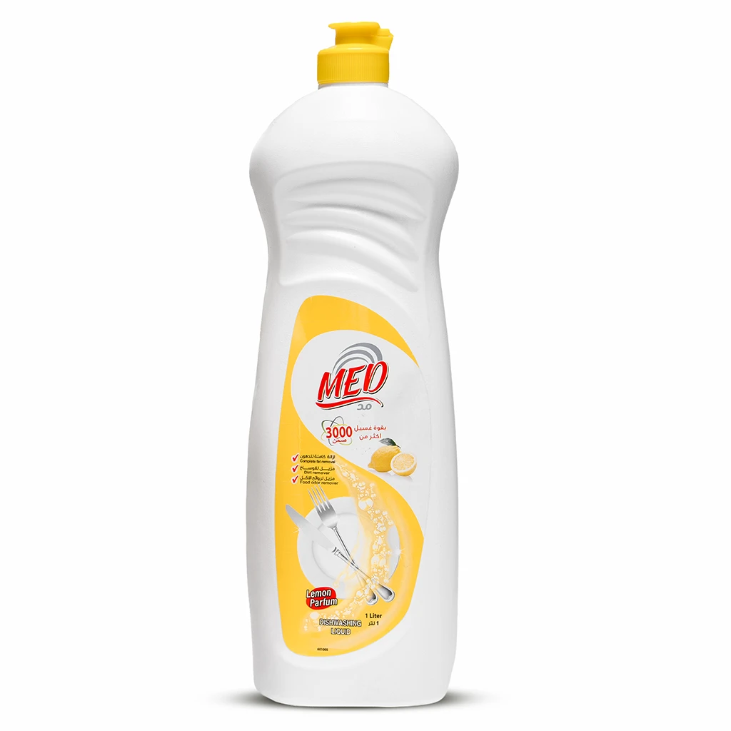 Med Dishwashing Liquid with Lemon Scent 1 L