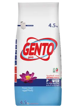 Gento Powder Detergent Flower High Foam 4.5 kg