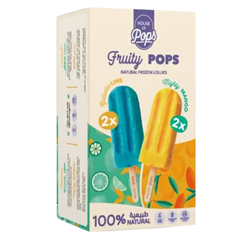 House Of Pops Ice Cream Fruity Mini 4 pcs 45 ml - view 1