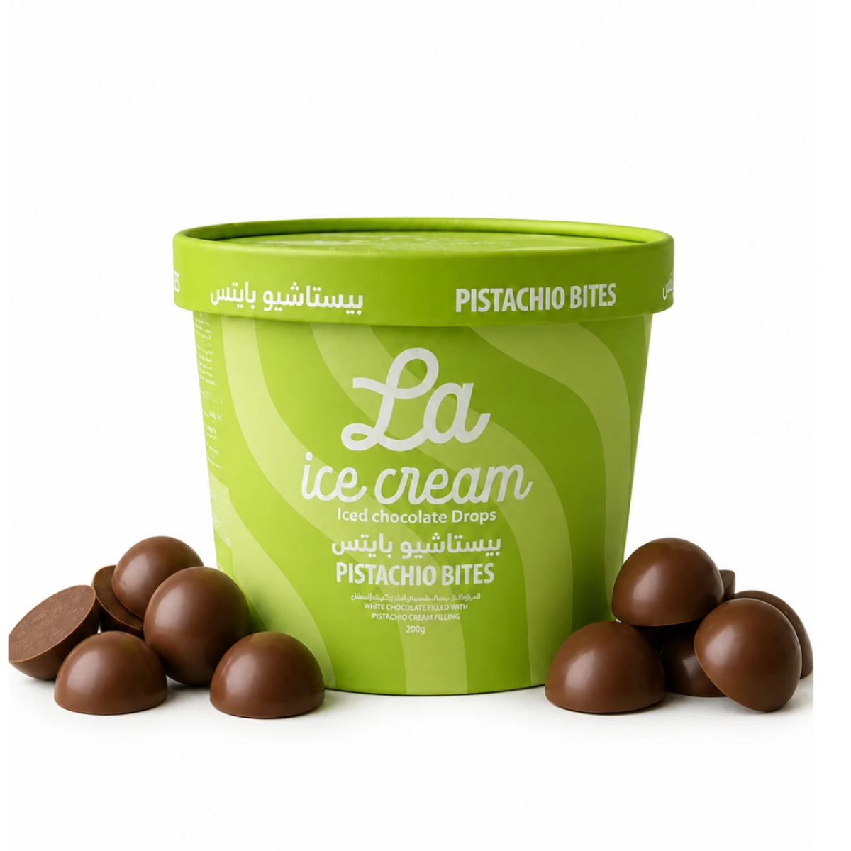 La Ice Cream Pistachio Kunafa Filling 200 gm