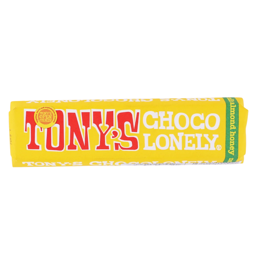 Tony's 32% Milk Chocolate Bar with Almond and Honey Nougat 47 gm