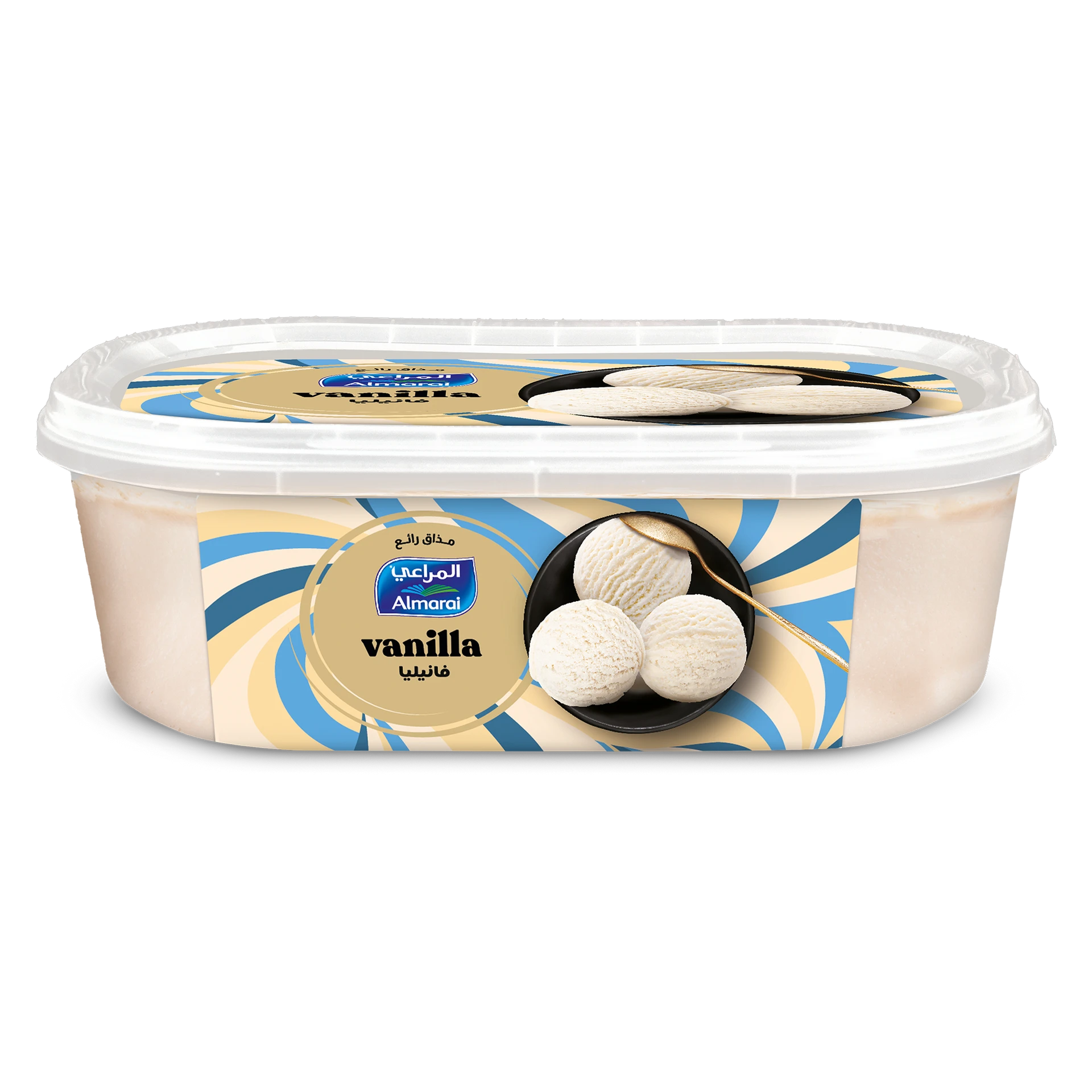 Almarai Ice Cream Tub Vanilla 900 ml