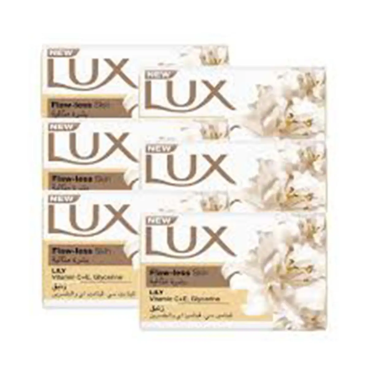Lux Flawless Soap Bar 6x170 g - view 1