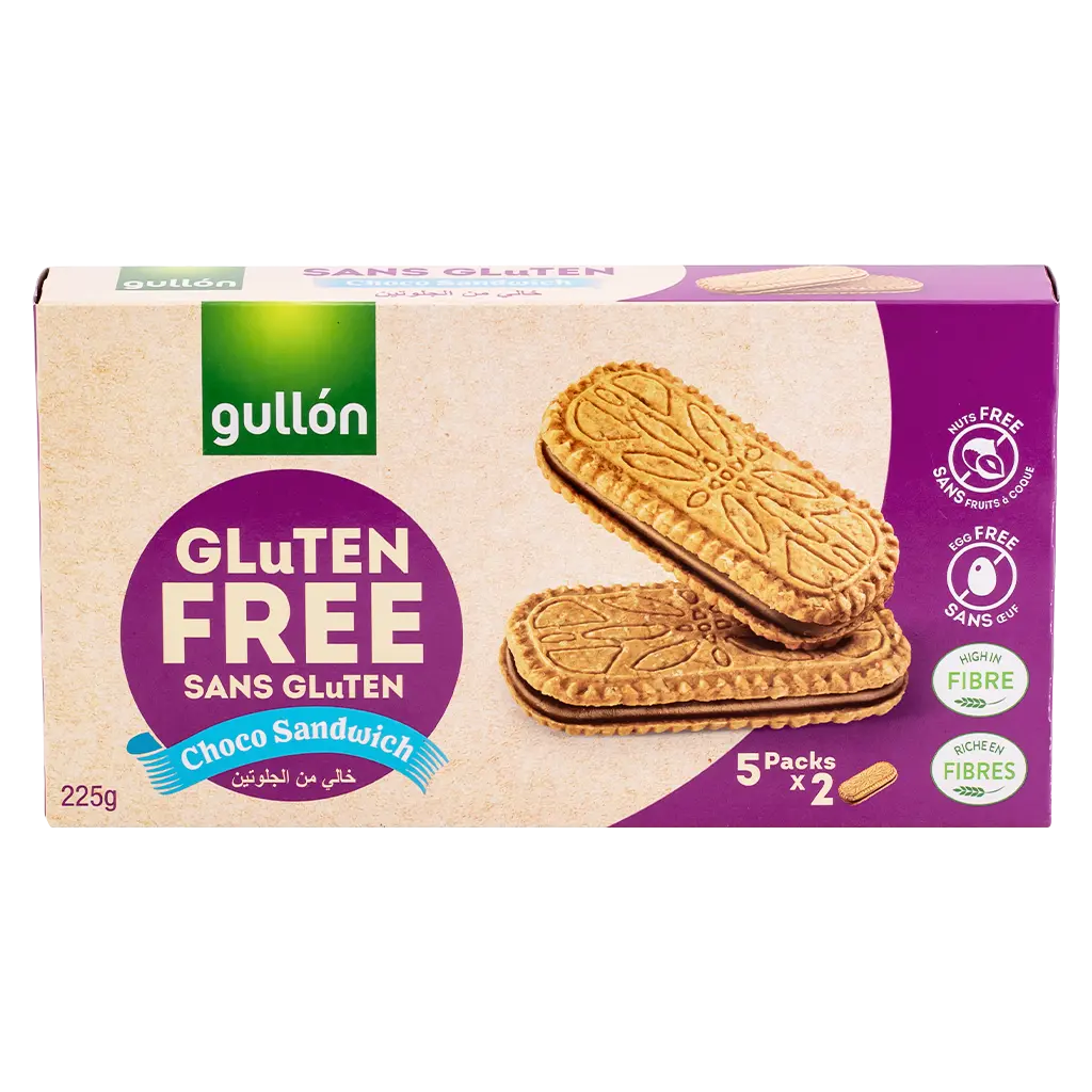 Gullon Sandwich Chocolate Gluten Free 225G - view 2