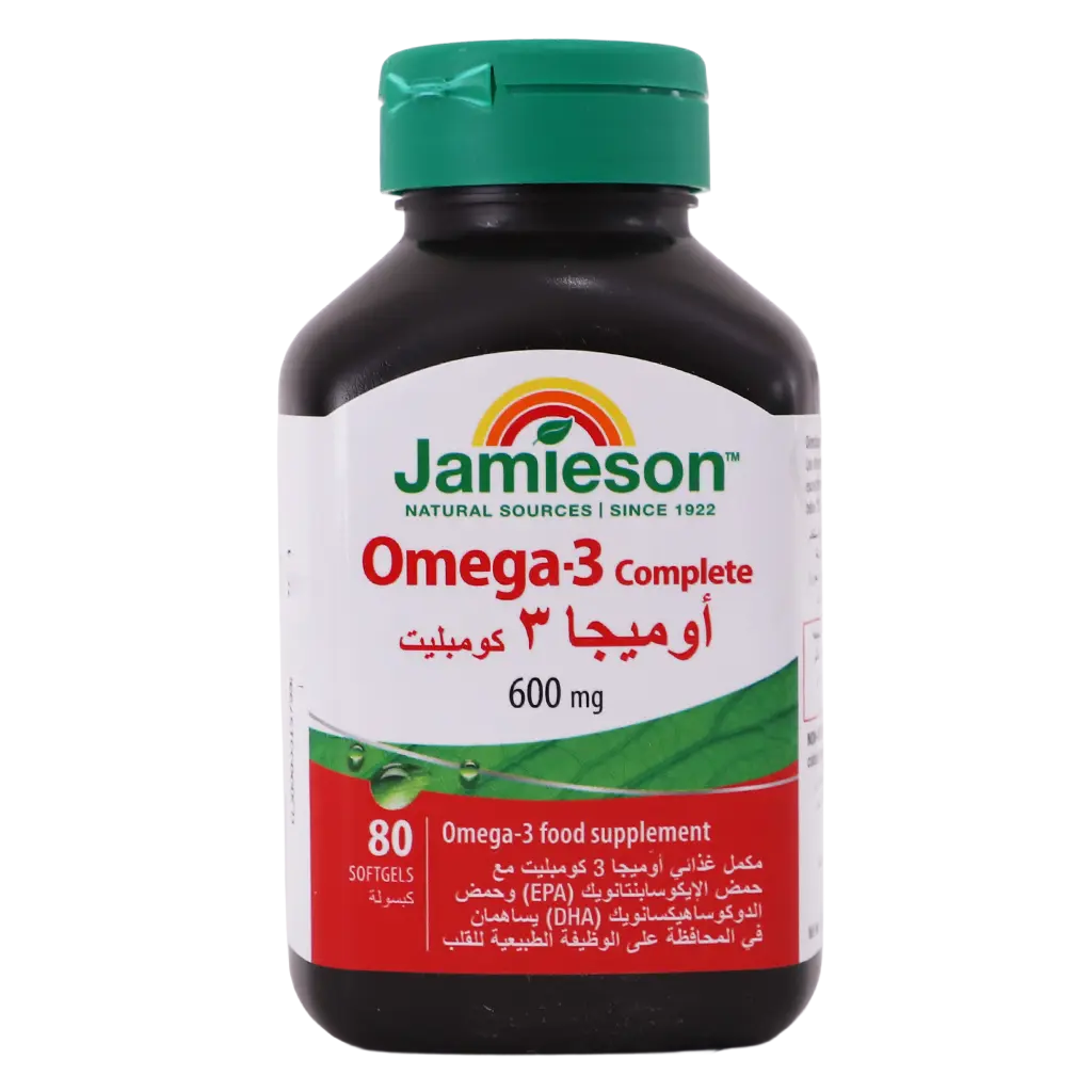 Jamieson Omega 3 Complete 600 mg 80 Softgels  - view 2