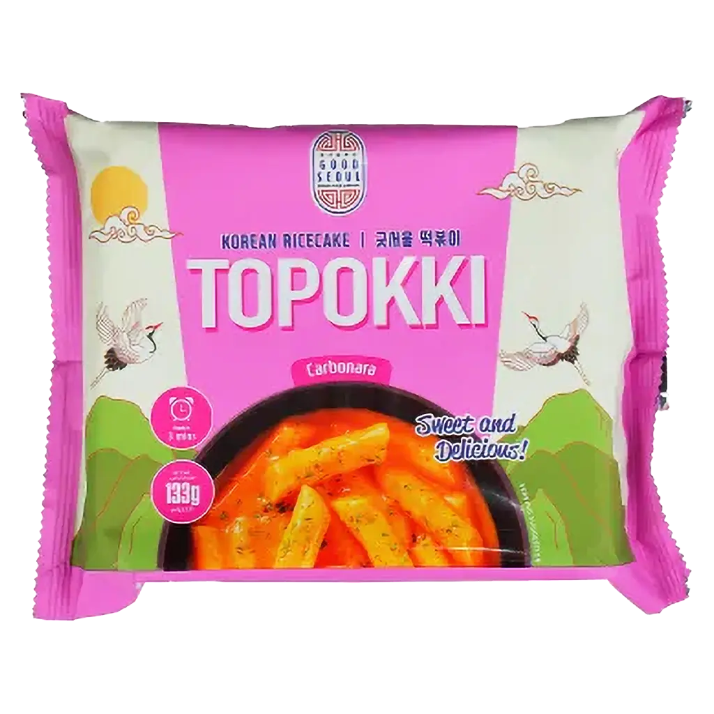 Good Seoul Korean Ricecake Topokki Carbonara 133 gm - view 1