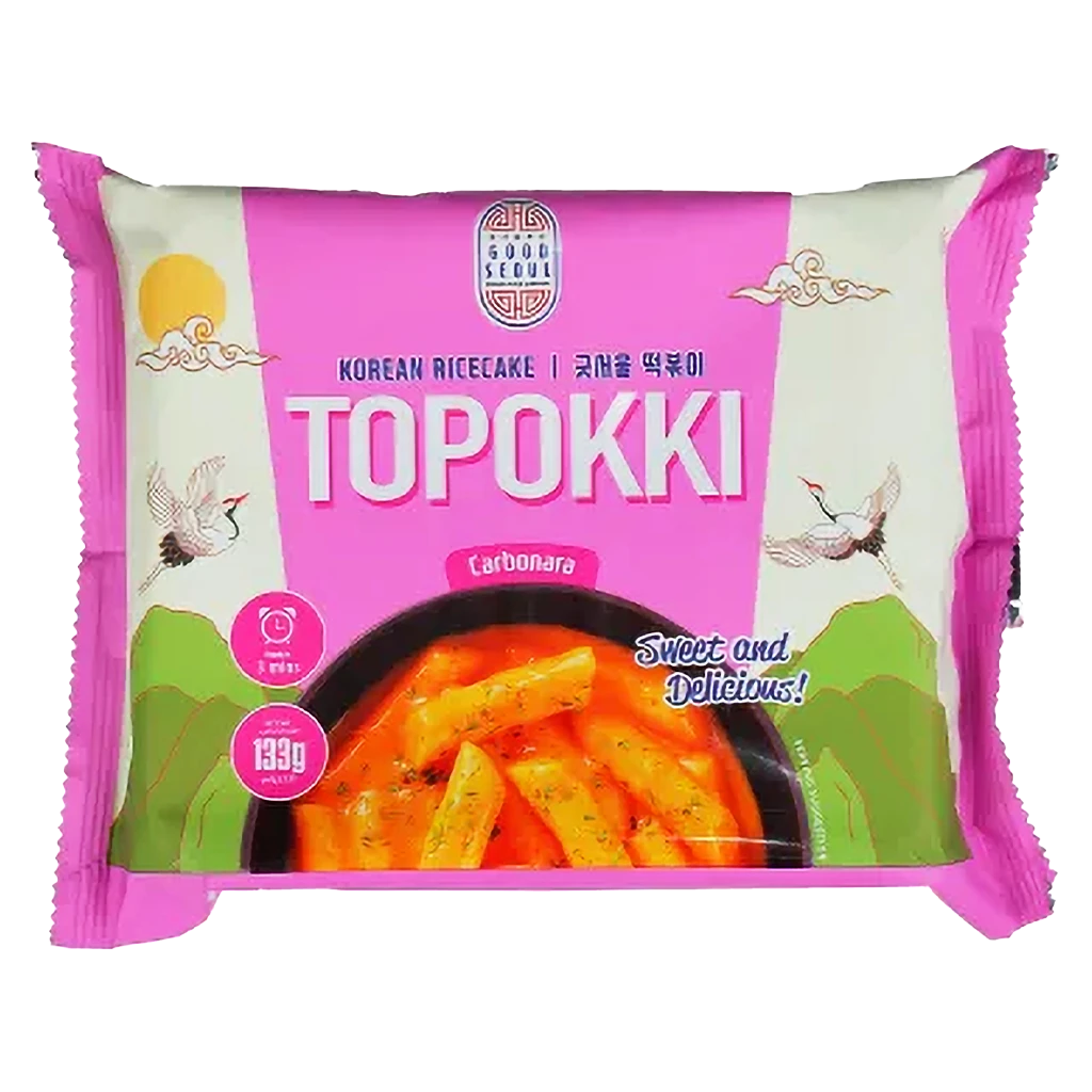Good Seoul Korean Ricecake Topokki Carbonara 133 gm