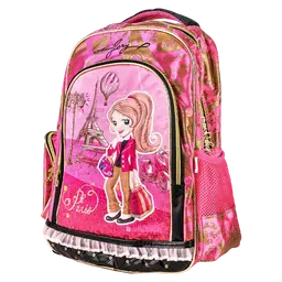 Jory Paris School Bag With Pencil Case and Lunch bag  13 inch
