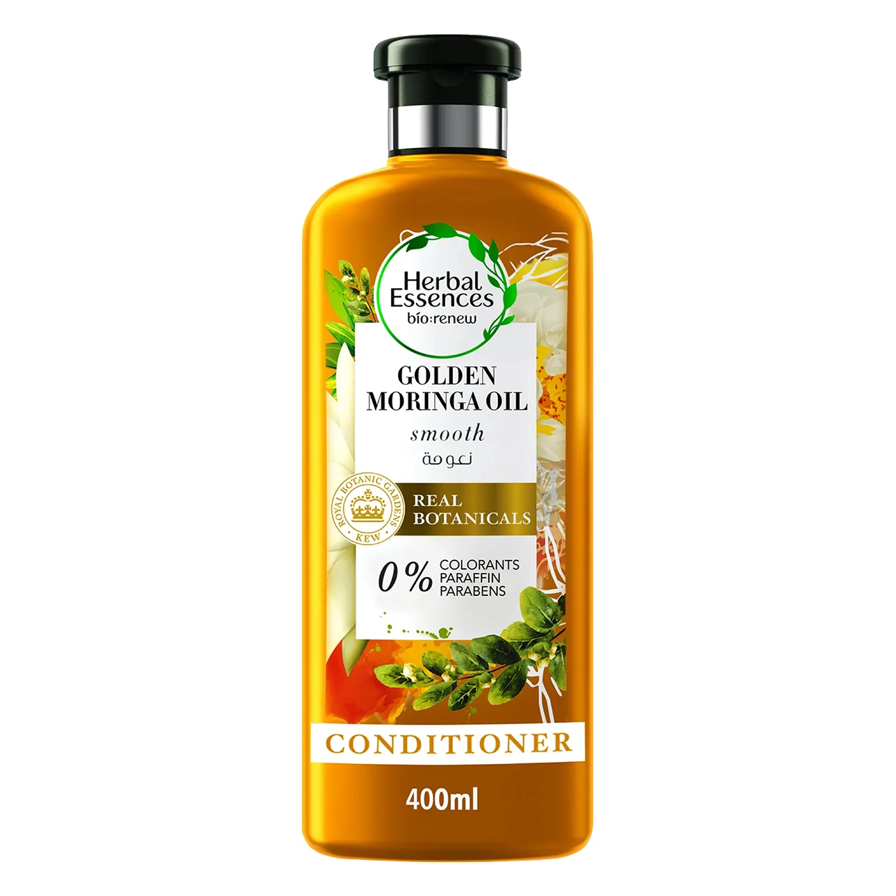 Herbal Essences Bio:Renew Natural Conditioner with Golden Moringa Oil for Hair Smoothness 400 ml