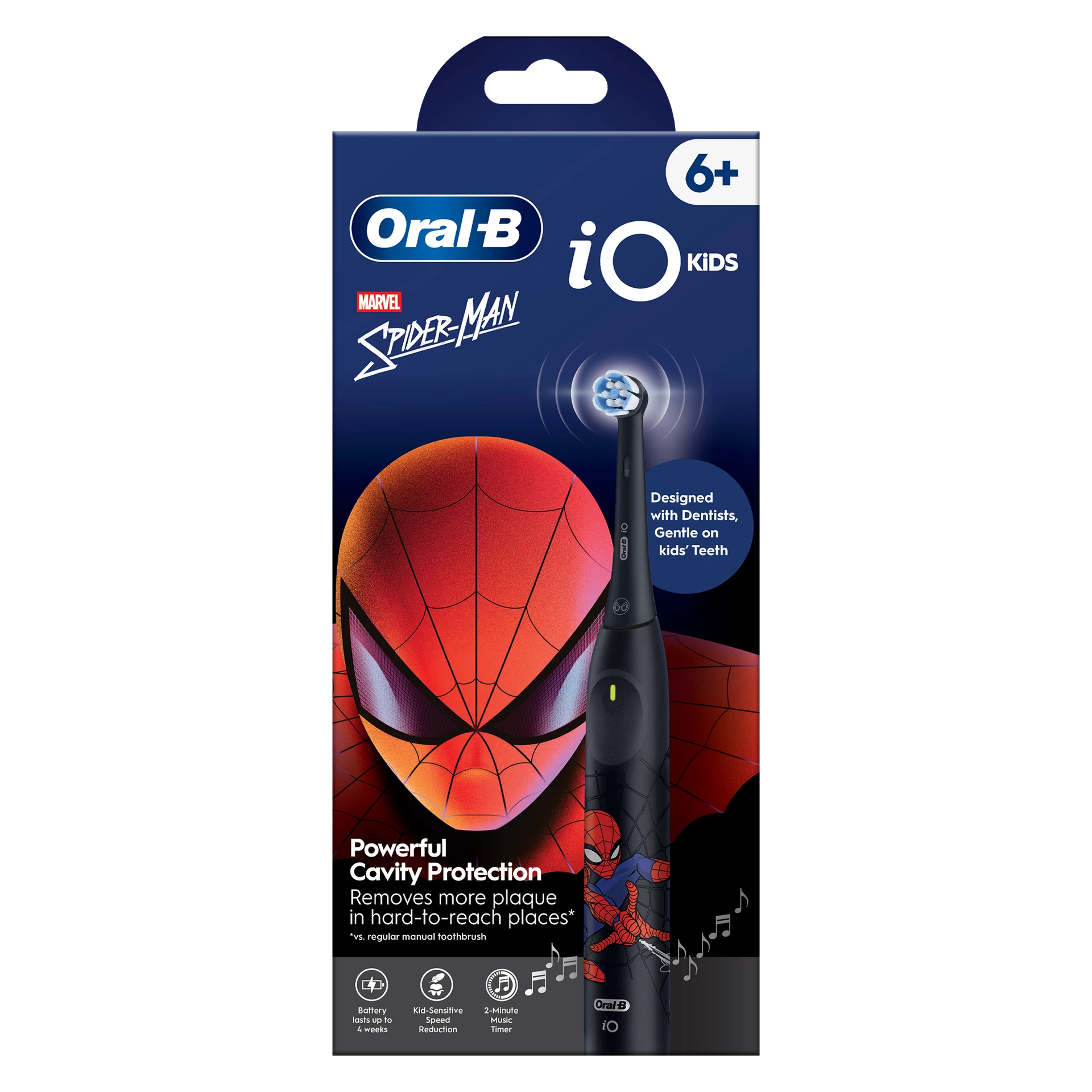 Oral B iO 2 Electric Toothbrush Spiderman For Kids