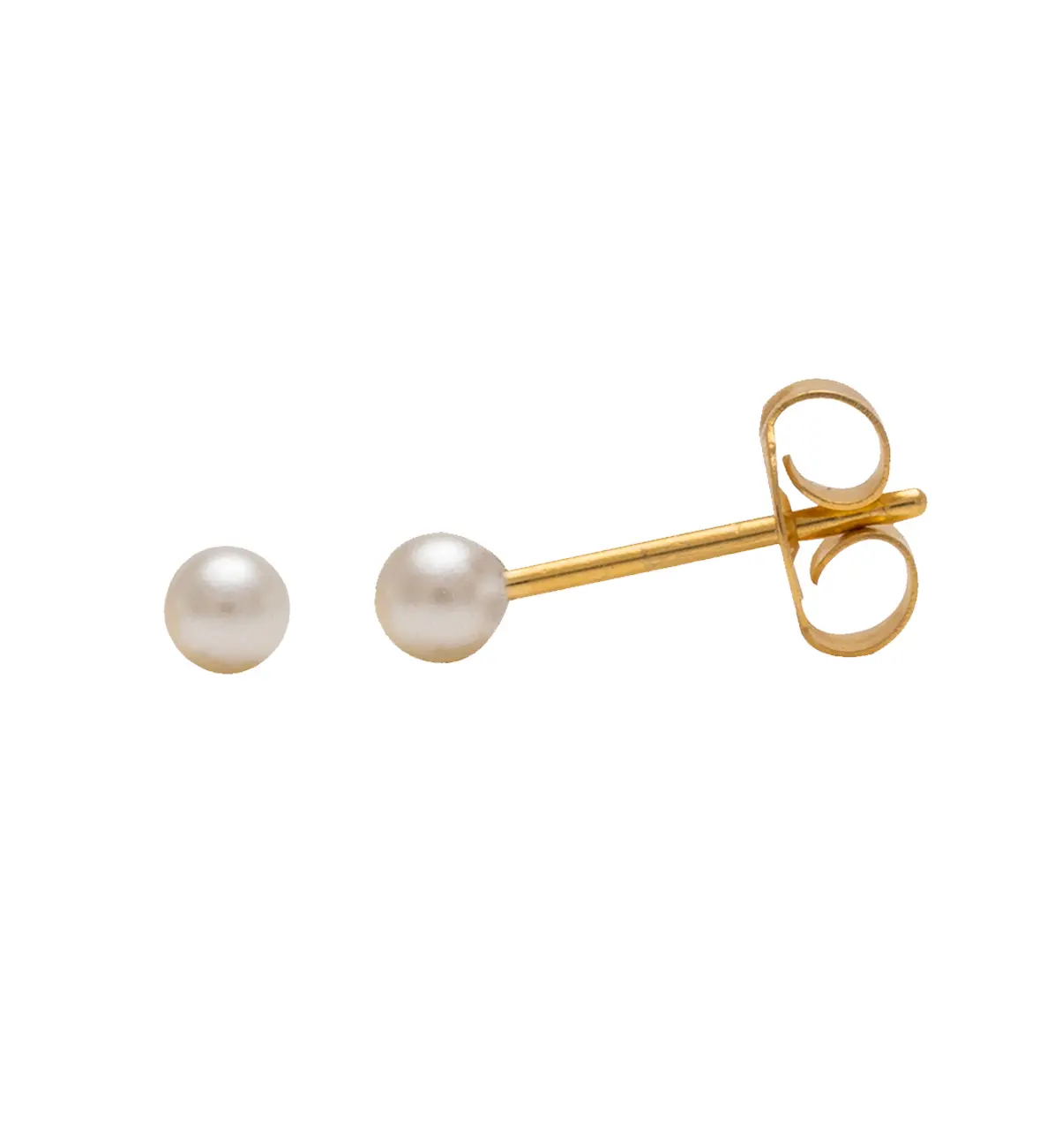 Studex 3mm White Pearl Gold Plated- Ear Piercing Kit - view 3
