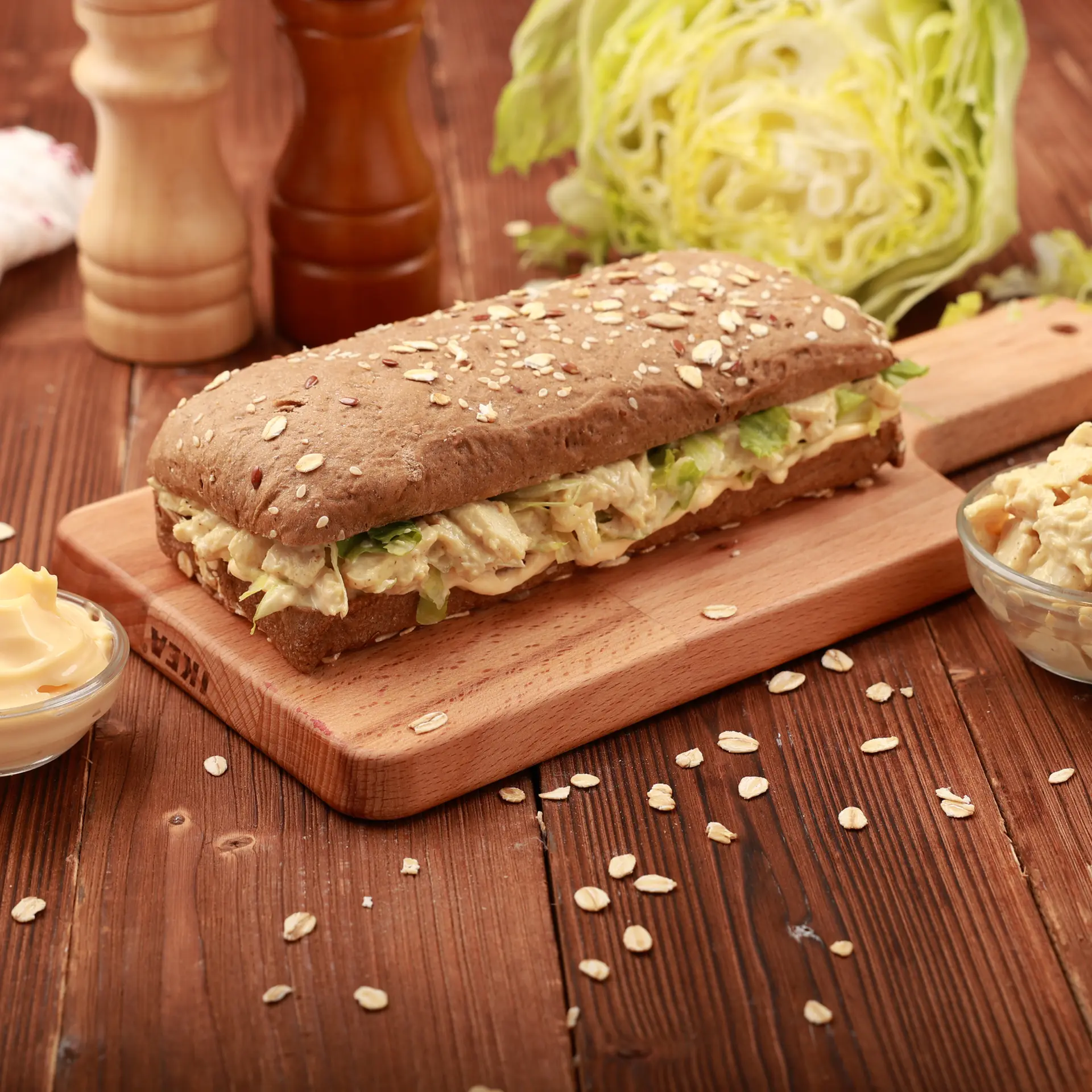 Chicken Cajun Sandwich Multi Cereal  160 gm - view 2