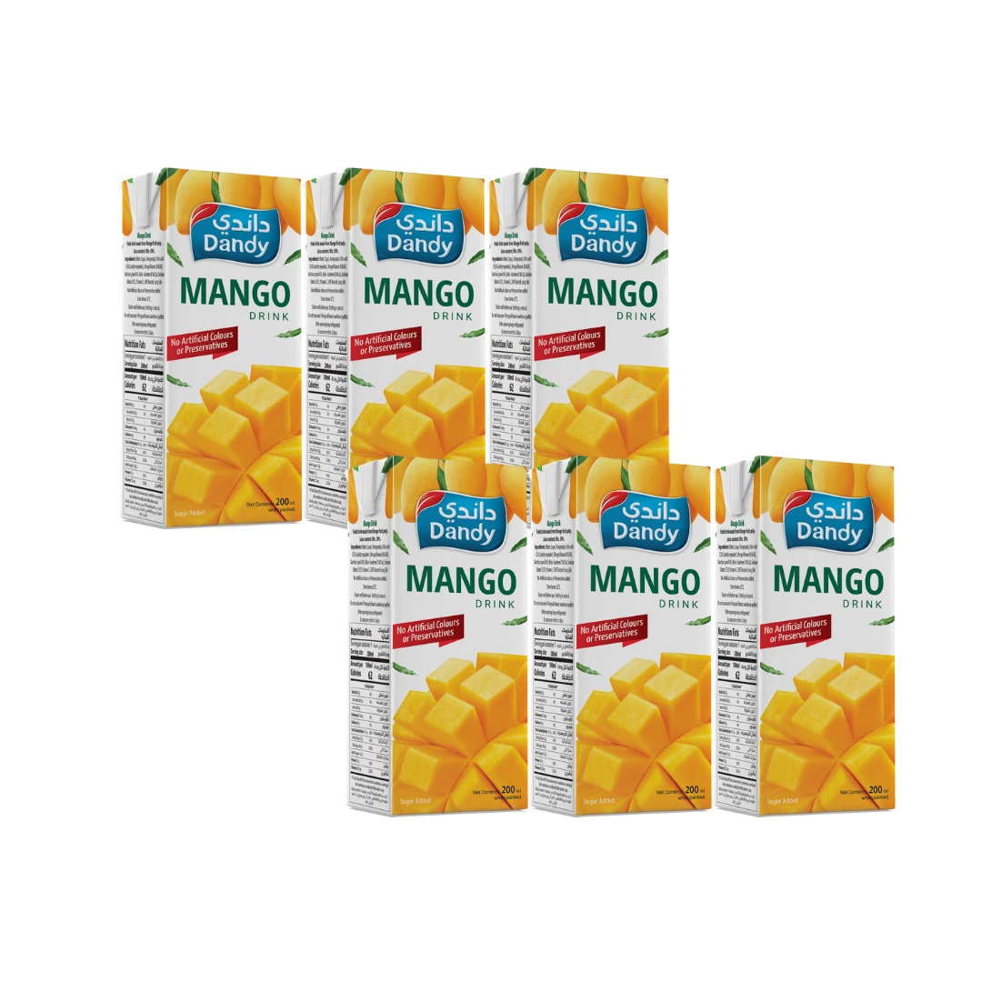 Dandy Mango Drink Uht 6 pcs 200 ml