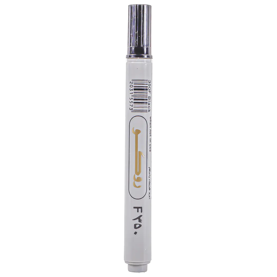 Roco F350 Permanent Marker 1 - 4 mm Chisel Tip Black - view 3