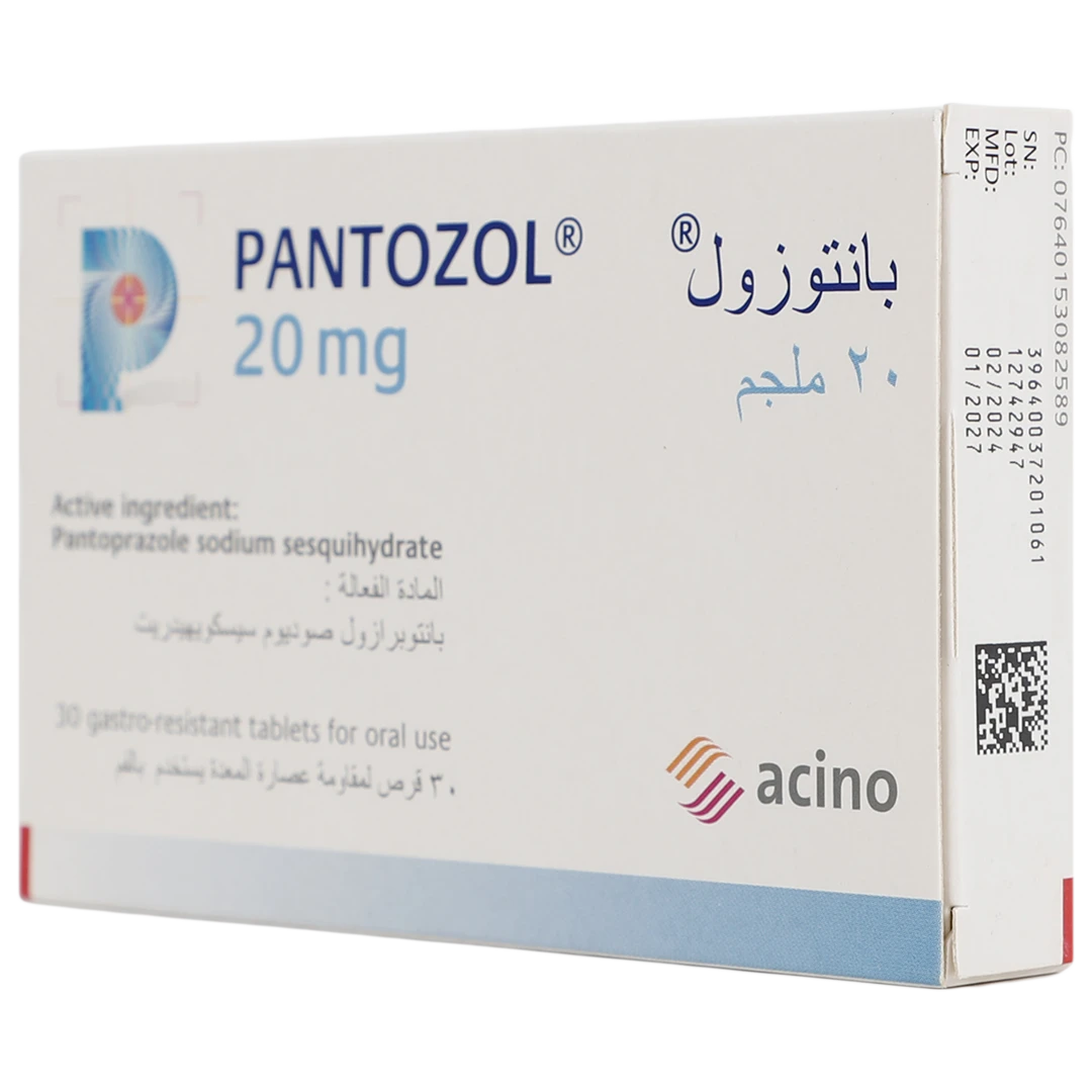 Pantozol 20 Mg  30 Tablets