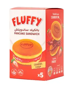فلافي بان كيك ساندويتش محشو بالفراولة 37 جم × 5