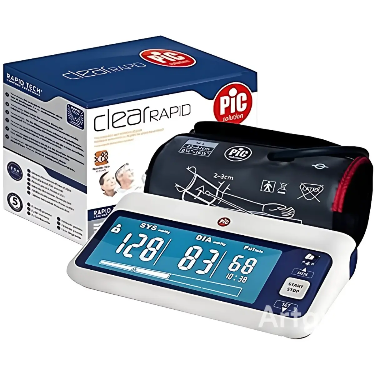 Pic Clear Rapid Blood Pressure Monitor Arm Type - view 1
