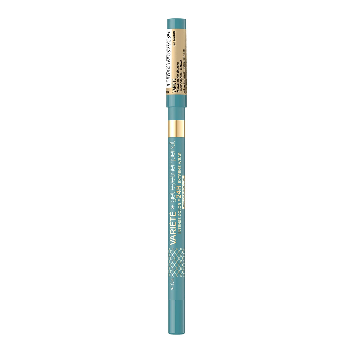Eveline Variete Gel Eyeliner Waterproof Pencil 04 Lagoon