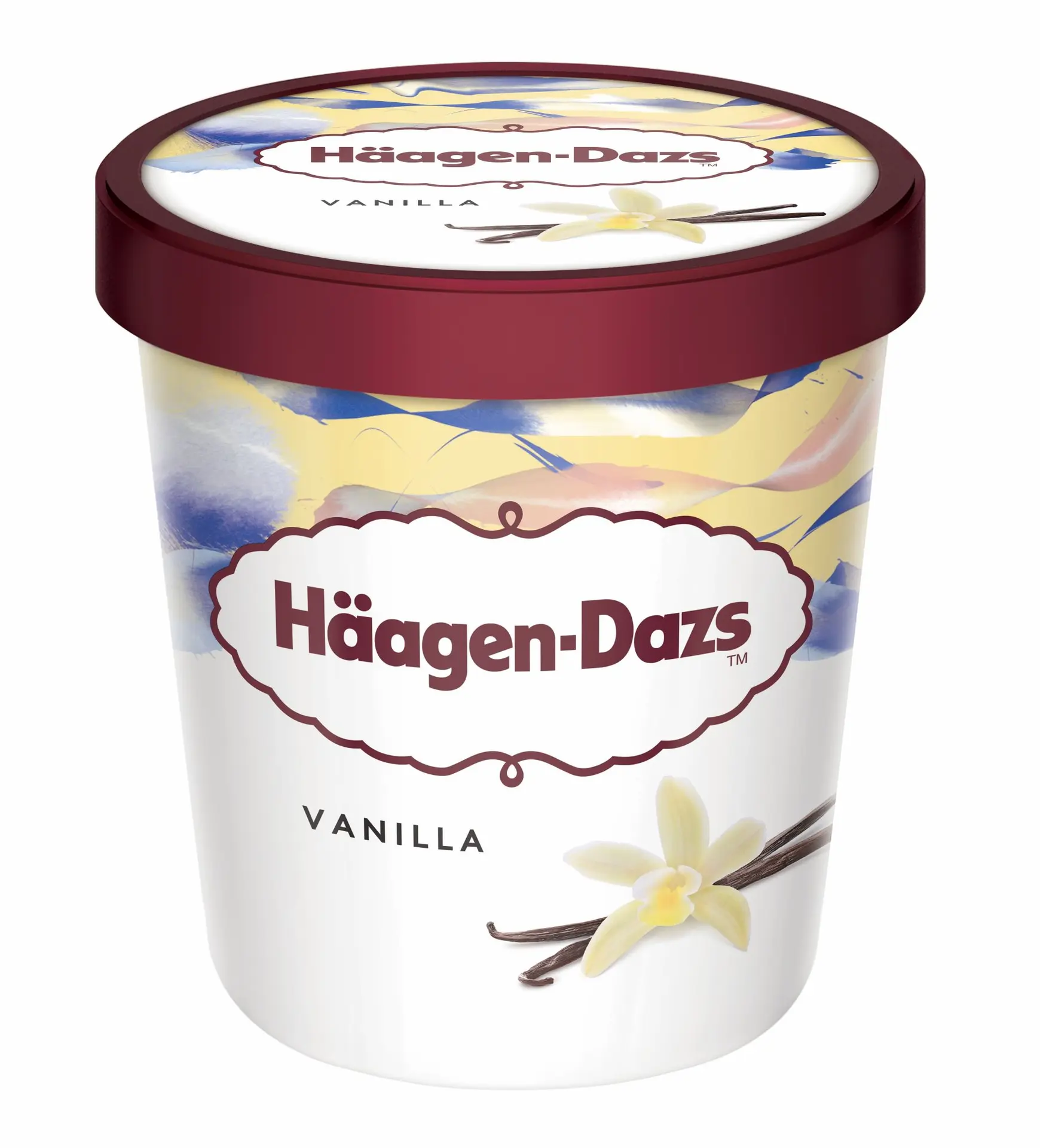 Haagen Dazs Ice Cream Cup Vanilla & Cream 460 ml  - view 1