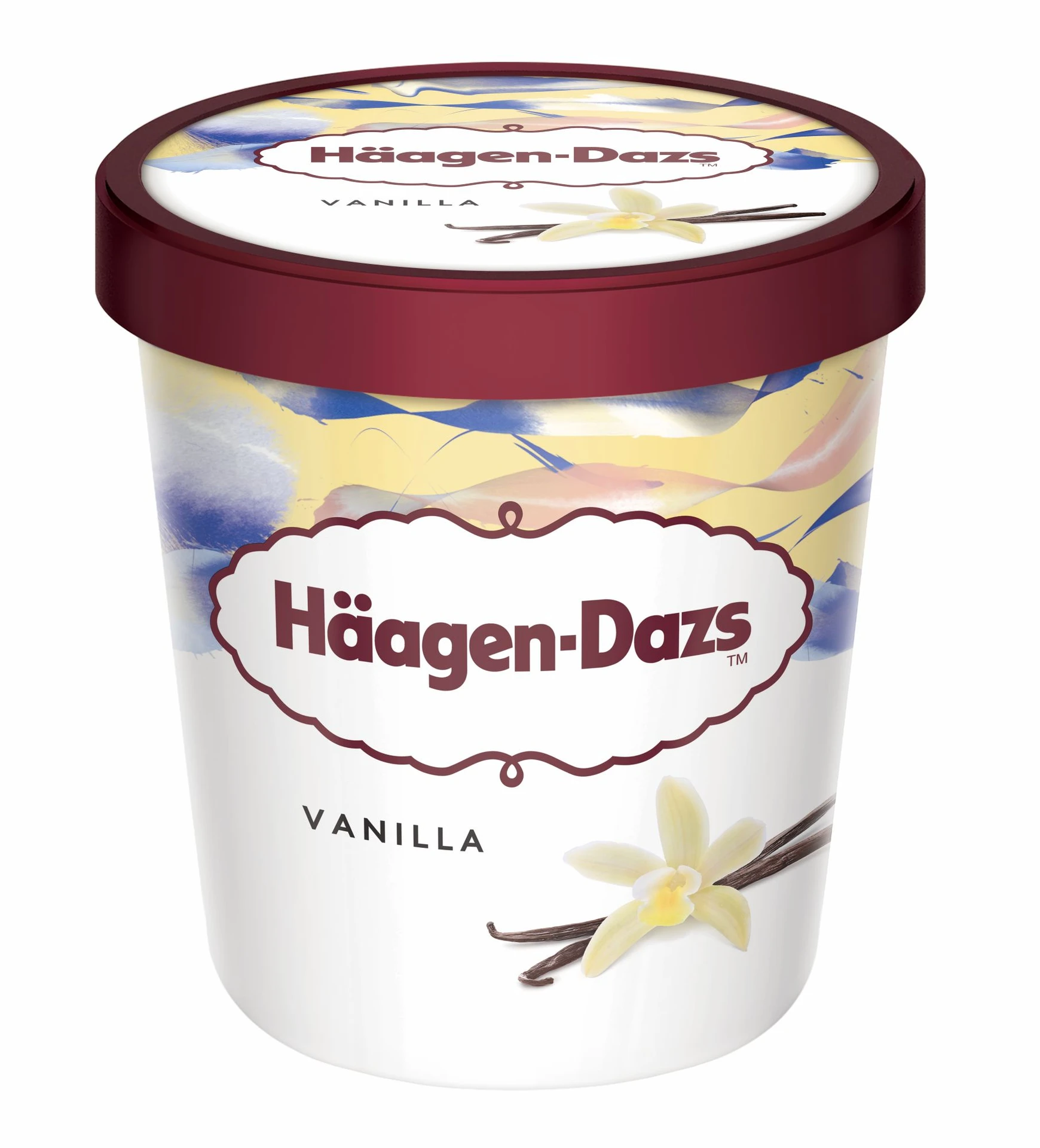 Haagen Dazs Ice Cream Cup Vanilla & Cream 460 ml 