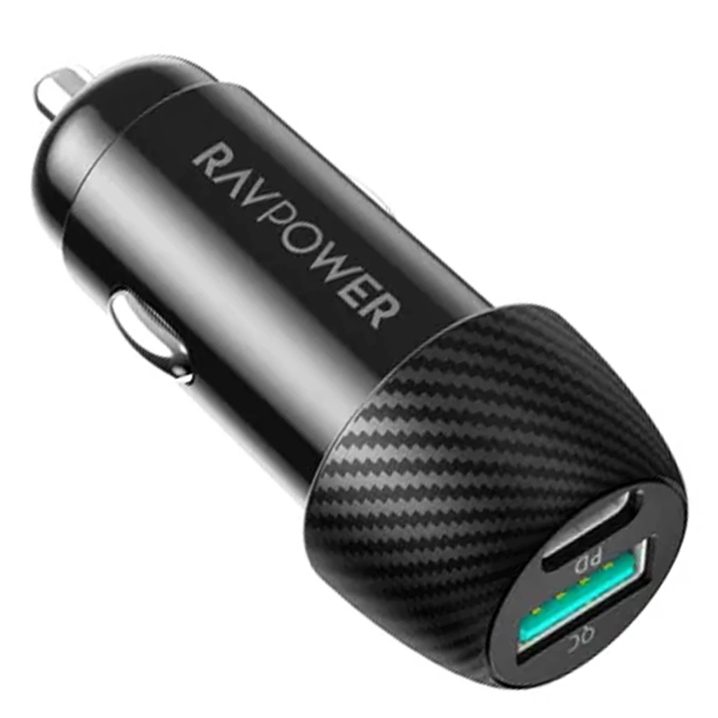 Ravpower Car Charger 49W 2-Port  Black