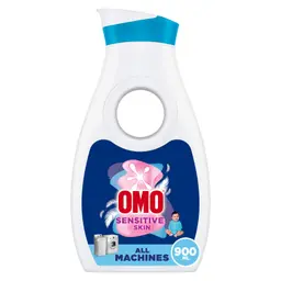 Omo Laundry Detergent Liquid Sensitive 900 Ml