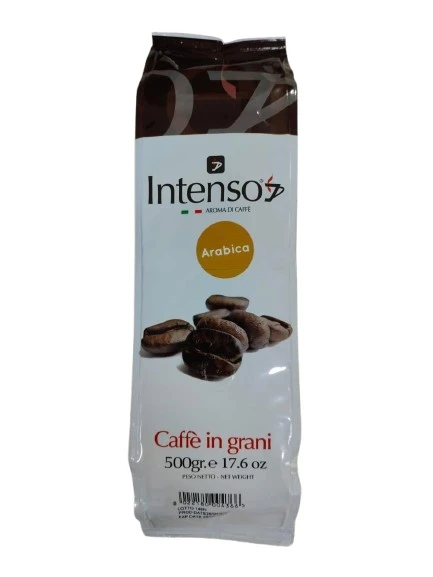 Intenso Arabica Roasted Coffee Beans 100% 500 Gm