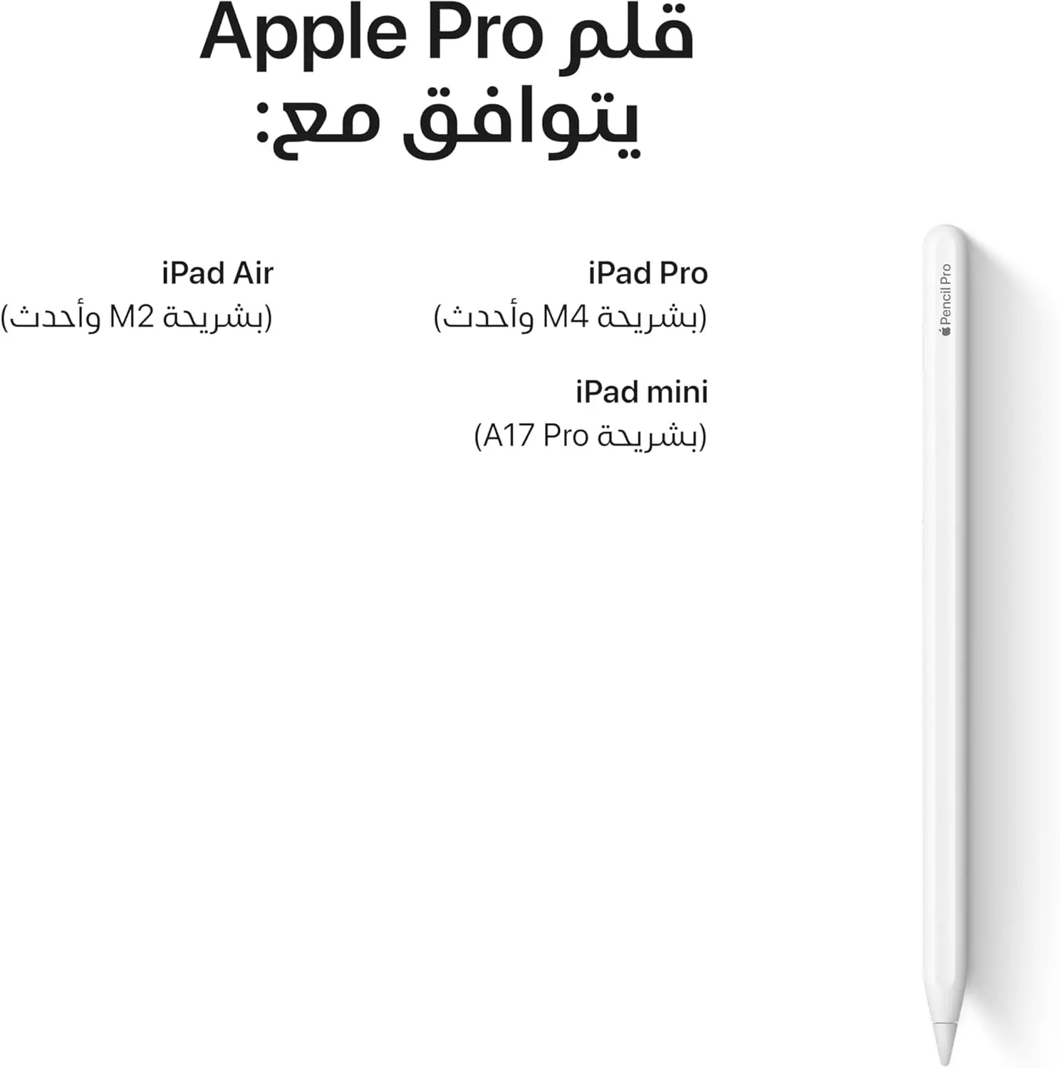 ابل بنسل برو - view 3