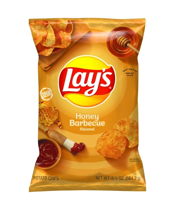 Lays Potato Chips Honey Barbecue 6.5 Oz