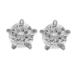 Studex Large Cubic Zirconia Stainless Steel - Earrings For Sensitive Ears