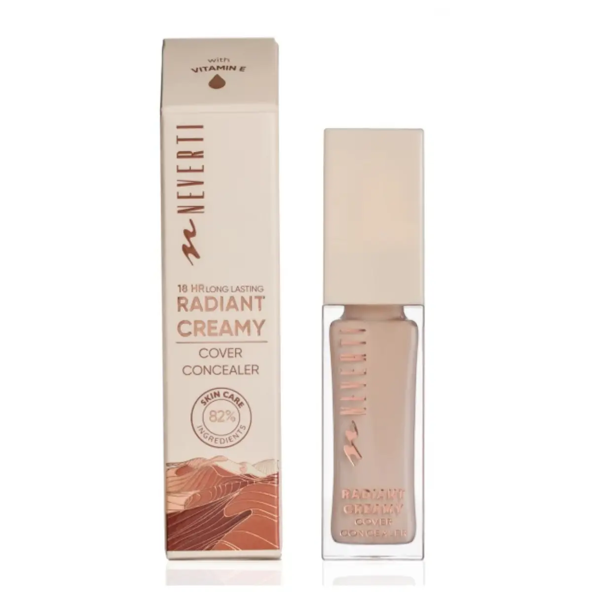 Neverti Radiant Creamy Cover Concealer Natural Beige 005 - view 5