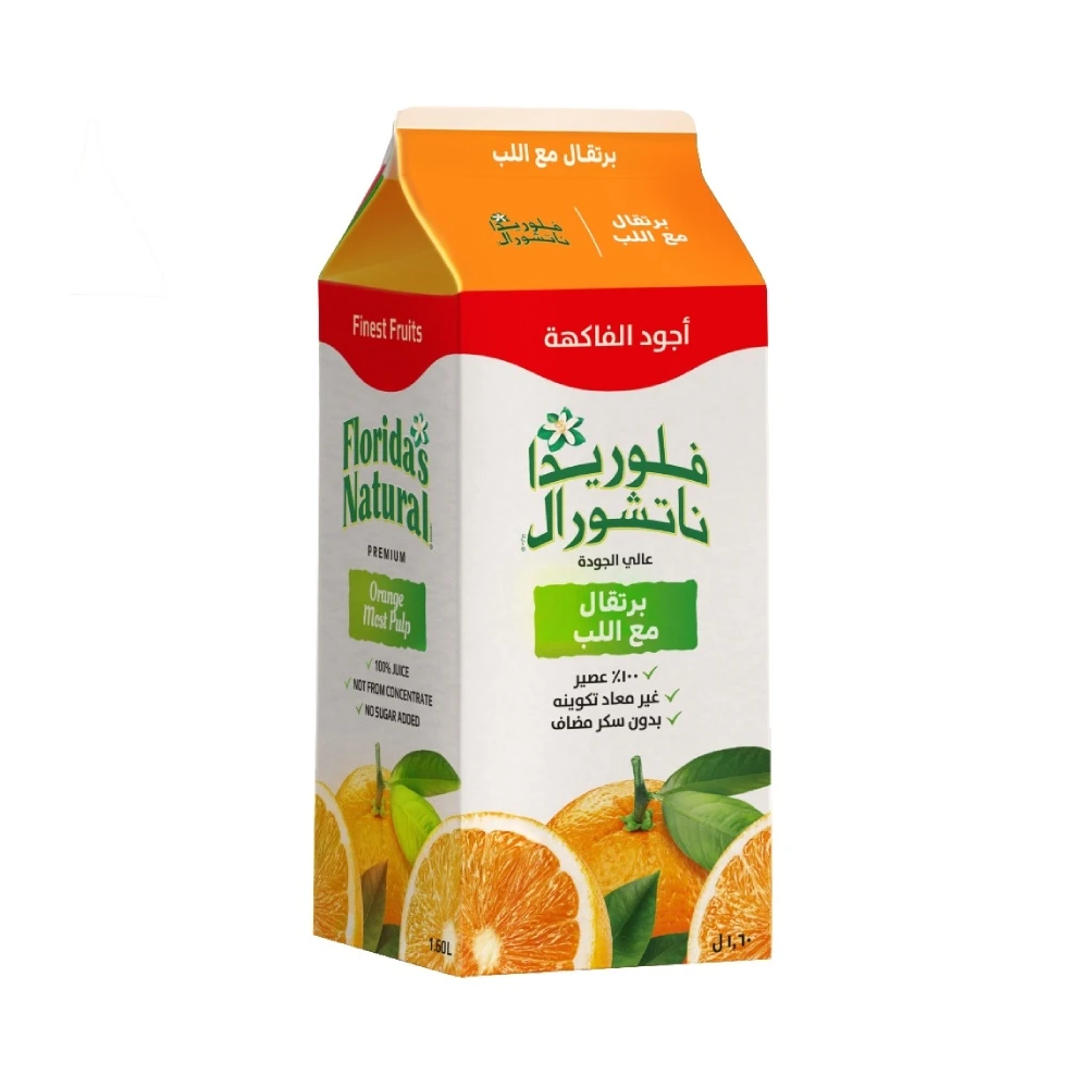 Florida Orange Pulp Flavor Juice 1.6 L