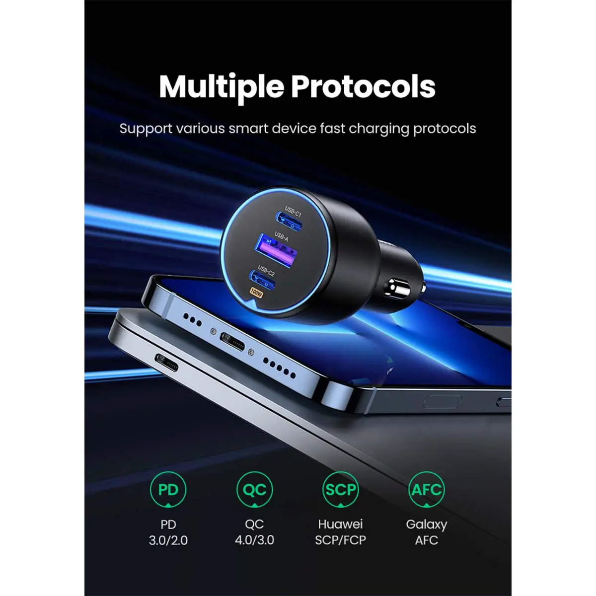 Ugreen Car Charger 130 W - view 4