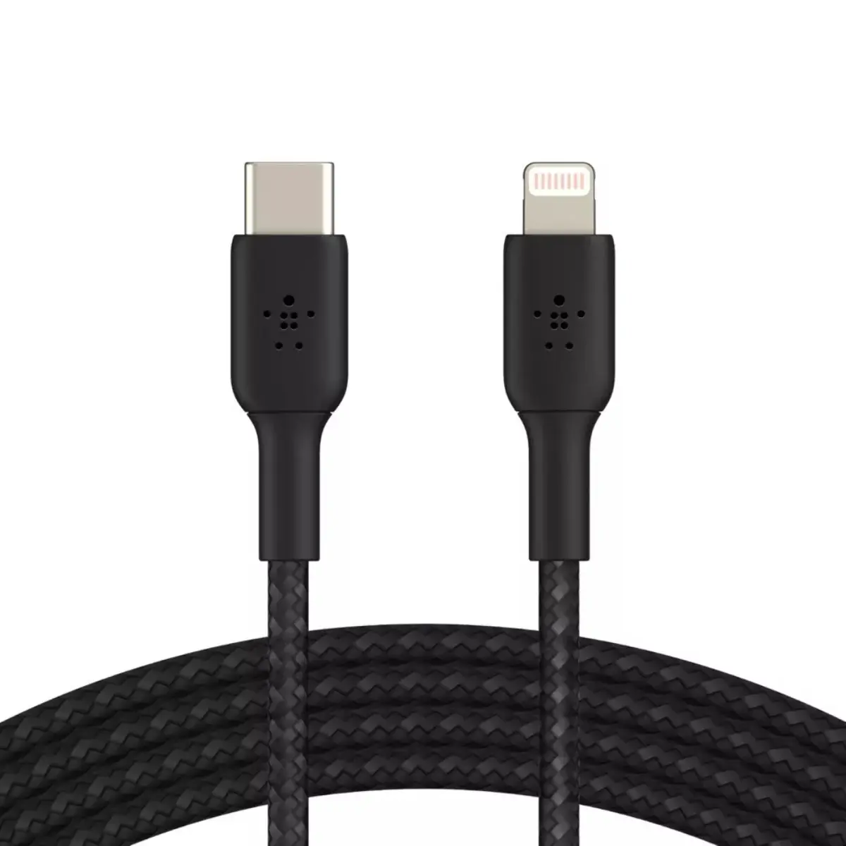 Belkin boost charge lightning to usb c cable braided 2m black - view 1