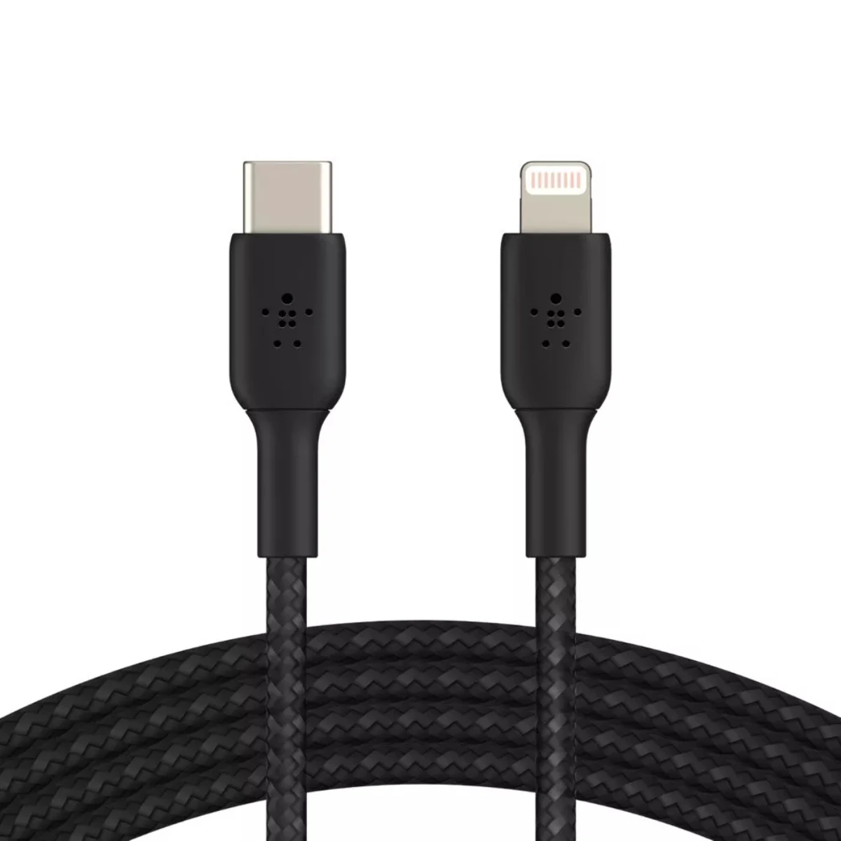Belkin boost charge lightning to usb c cable braided 2m black