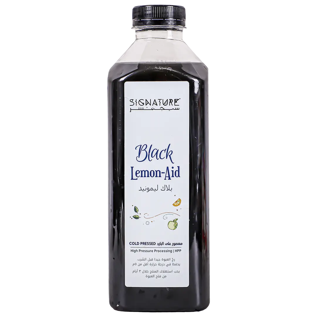 Signature Fresh Juice Black Lemon Aid 1 L - view 3