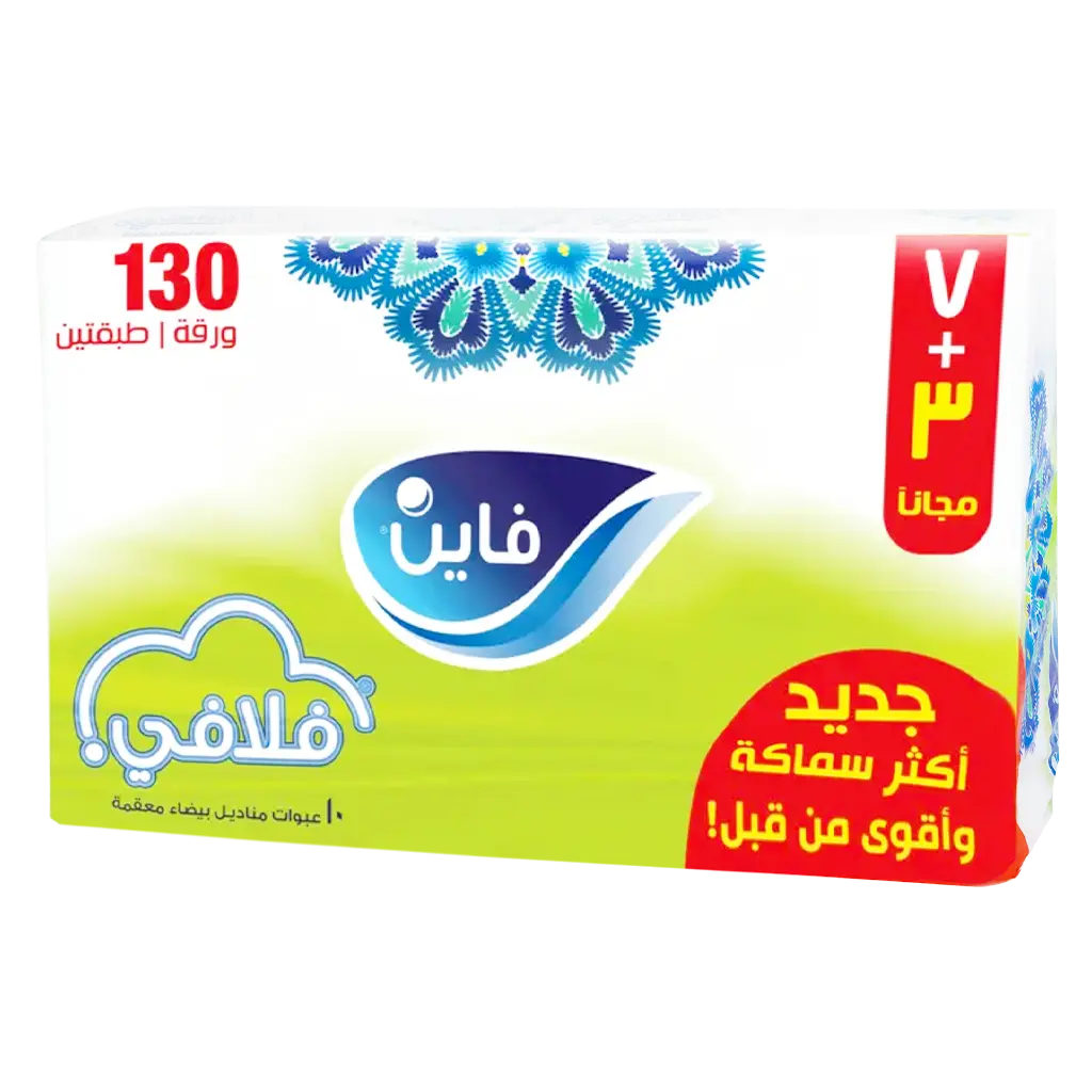 Fine Facial Tissue Fluffy 130 Sheet 10 Pcs - view 1