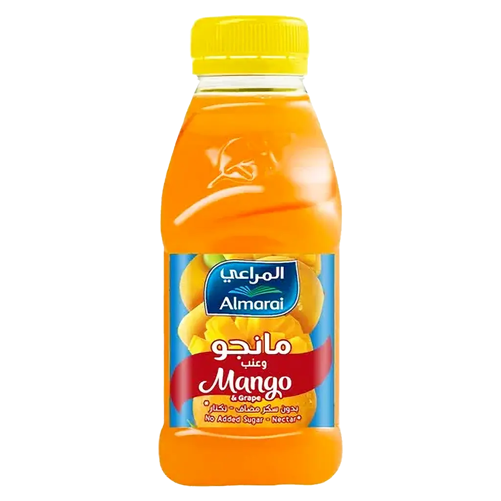 Almarai Mango & Grape Nectar No Added Sugar 200 ml - view 2