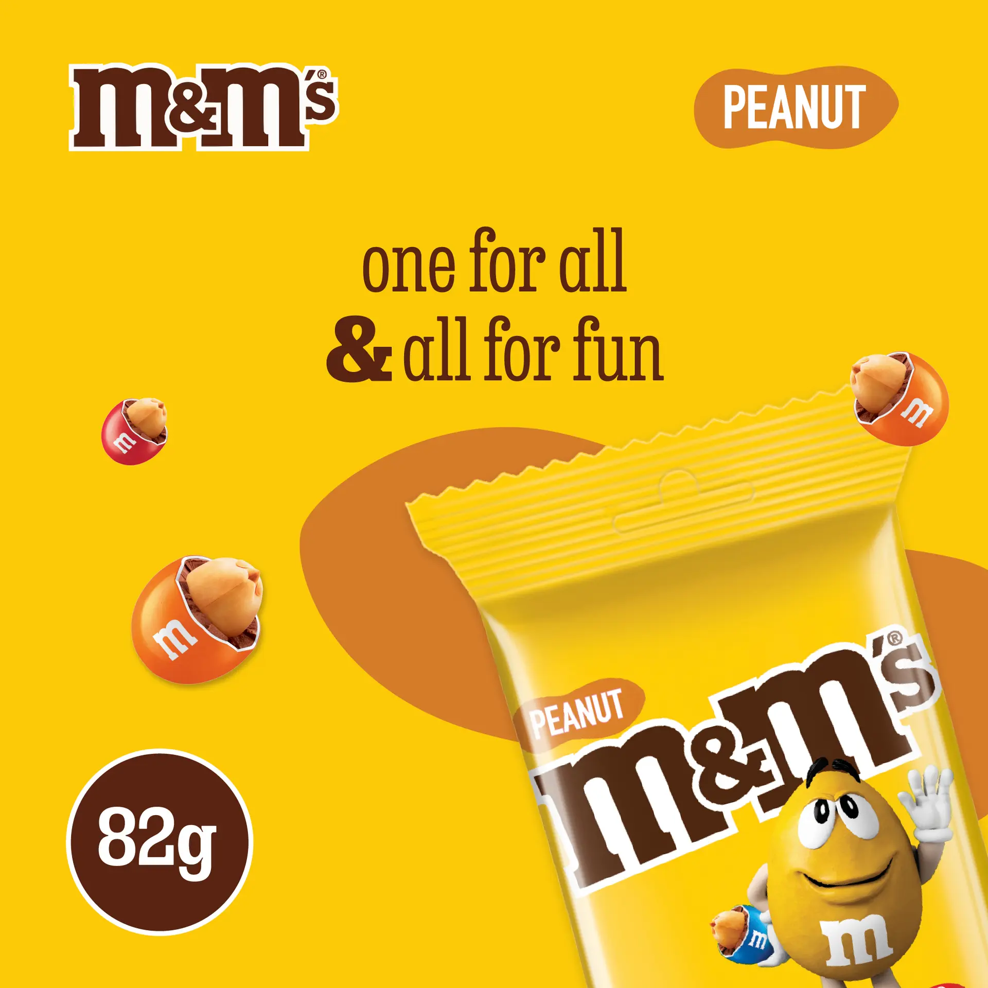 M&M's Chocolate Peanut 82 gm - view 6