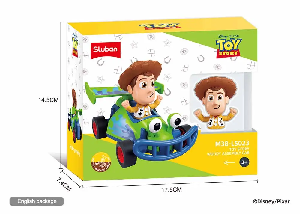 Sluban Woody Racing Car 7 Pieces - view 4
