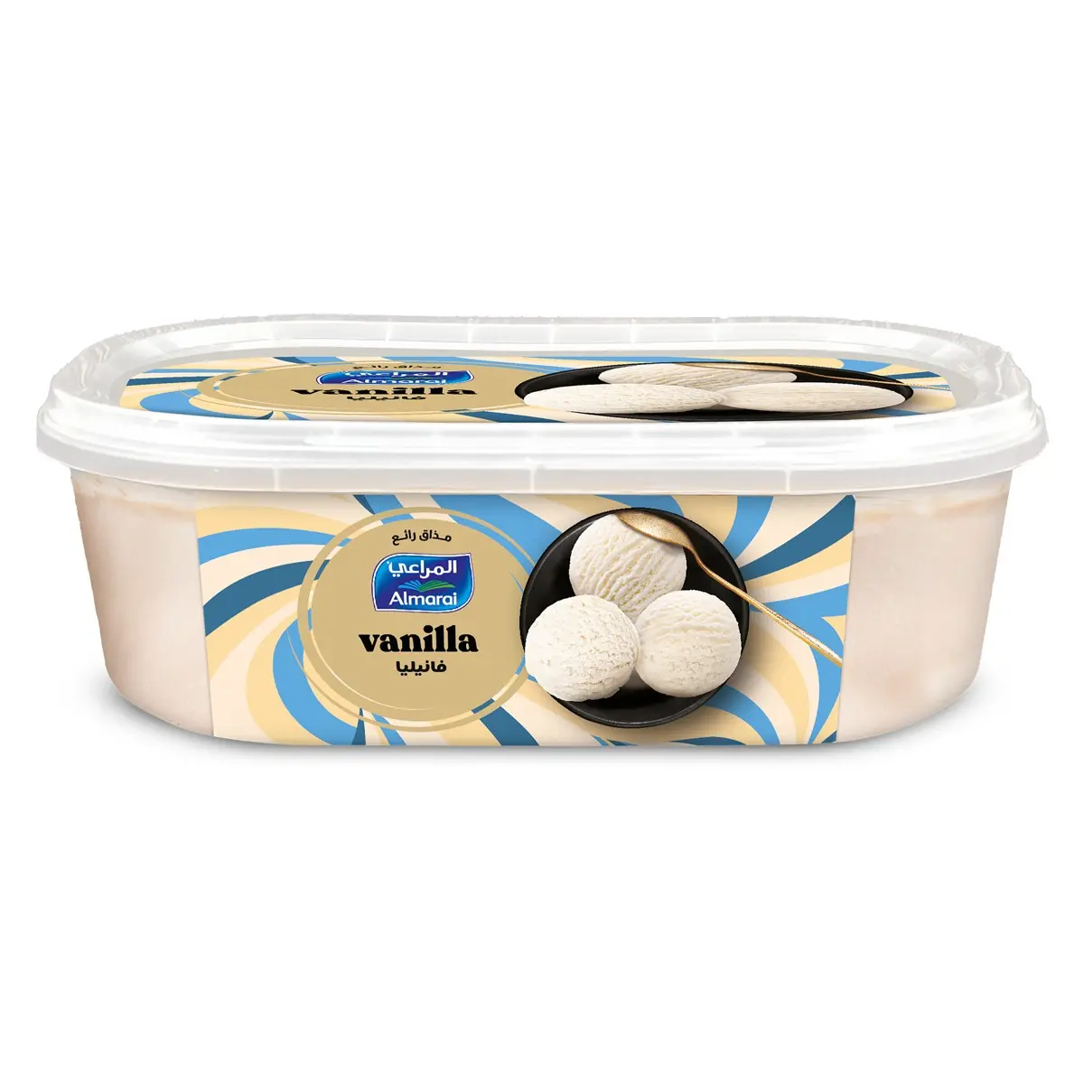 Almarai Ice Cream Tub Vanilla 900 ml - view 5