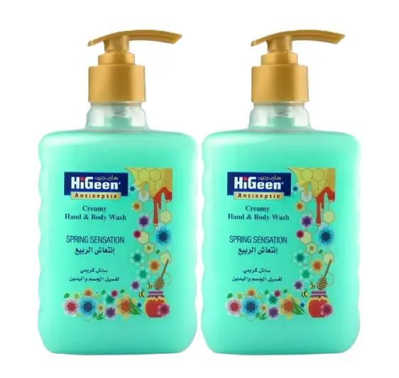 Higeen Creamy Hand & Body Wash Spring Sensation 500MlX2 - view 1