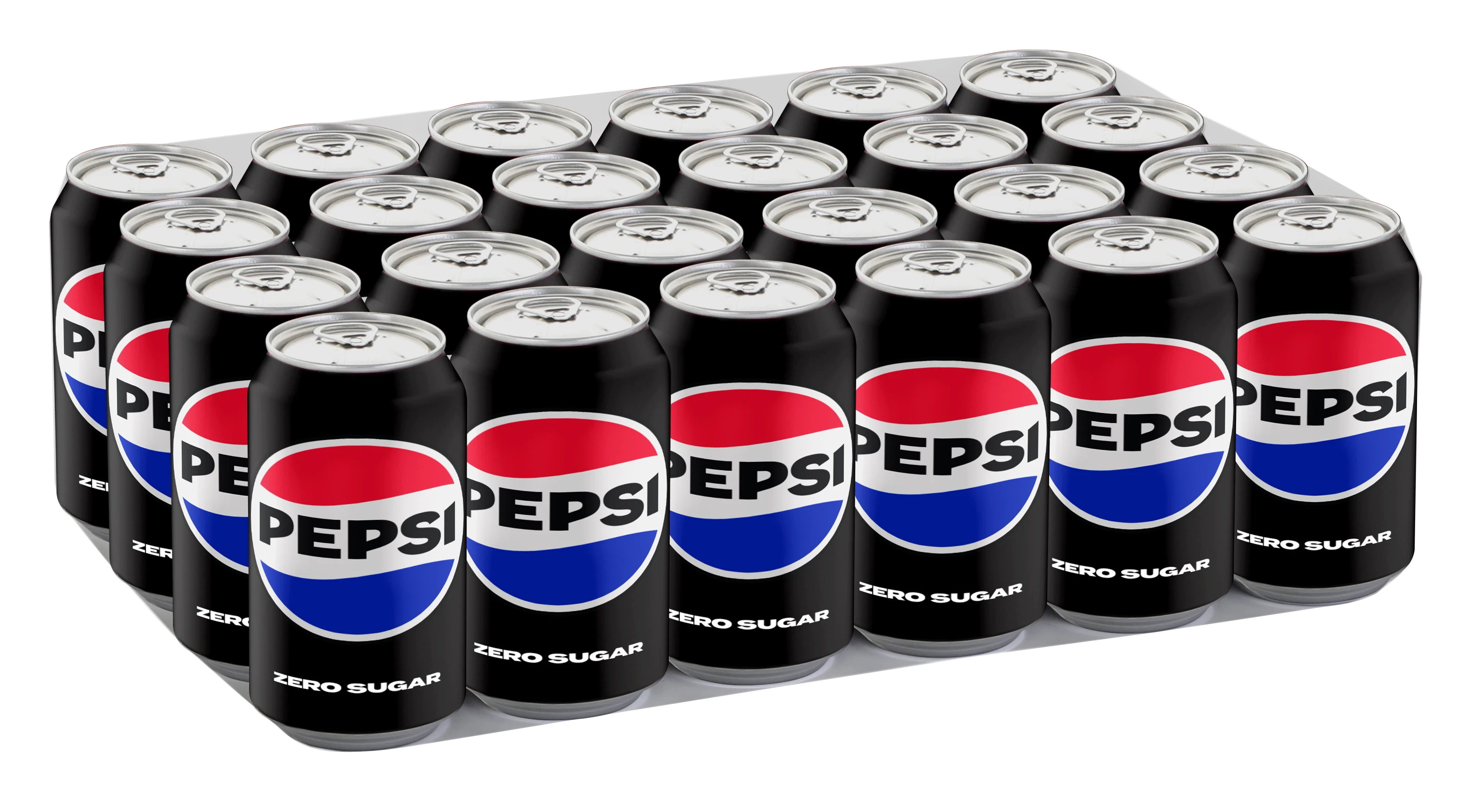 Pepsi Zero Soft Drink 24 pcs 330 ml