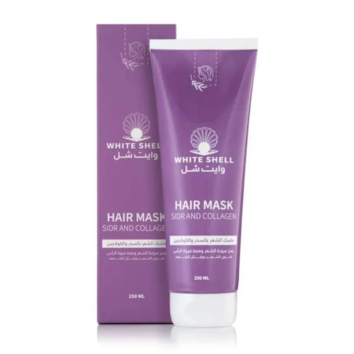 White Shell Hair Mask with Sidr and Collagen 250 ml - view 2