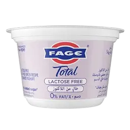Fage Greek Yoghurt Plain Lactose Free 0% Fat 150 gm