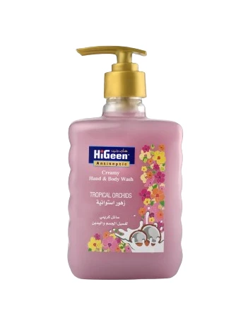 Higeen Creamy Hand & Body Wash Tropical Orchids 500 Ml