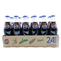 Pepsi Bottle 24 pcs 250 ml