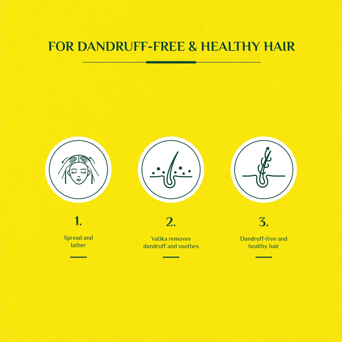 Vatika Naturals Anti-Dandruff Shampoo 2 pcs 350 ml - view 4